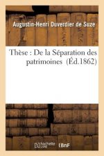 These: de la Separation Des Patrimoines