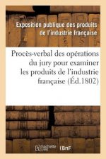 Proces-Verbal Des Operations Du Jury Nomme Par Le Ministre de l'Interieur & Produits de l'Industrie
