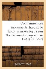 Commission Des Monuments. Travaux de la Commission Depuis Son Etablissement En Novembre 1790