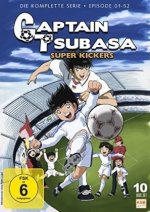 Captain Tsubasa - Super Kickers - Gesamtedition, 10 DVD-Video