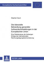 Die bilanzielle Behandlung genereller Aufwandsrueckstellungen in der Europaeischen Union