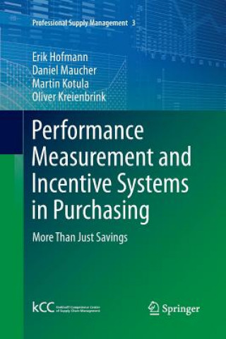 Performance Measurement and Incentive Systems in Purchasing