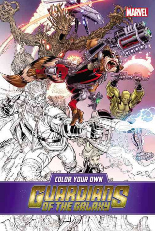 Color Your Own Guardians Of The Galaxy