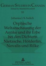 Orphische Weltanschauung der Antike und ihr Erbe bei den Dichtern Nietzsche, Hoelderlin, Novalis und Rilke