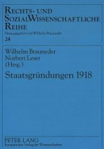 Staatsgruendungen 1918