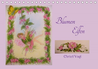 Blumen Elfen (Tischkalender 2017 DIN A5 quer)