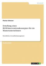 Erstellung eines BGM-Interventionskonzeptes für ein Musterunternehmen