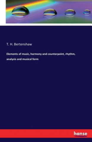 Elements of music, harmony and counterpoint, rhythm, analysis and musical form