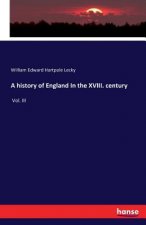 history of England In the XVIII. century