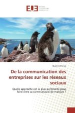 De la communication des entreprises sur les réseaux sociaux