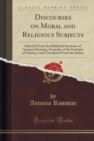 Discourses on Moral and Religious Subjects