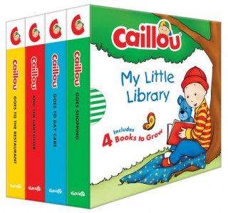 Caillou: My Little Library: Includes 4 Board Books