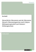 Menschliche Erkenntnis und die Erkenntnis Mensch. Erkenntnisgewinn nach Lutjens Bildungswegmodell und Sokrates' Hoehlengleichnis