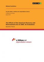 Effects of the American Recovery and Reinvestment Act of 2009. An Evaluation