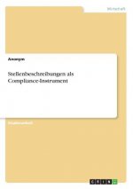 Stellenbeschreibungen als Compliance-Instrument