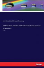 Publikation alterer praktischer und theoretischer Musikwerke des 15. und 16. Jahrhunderts