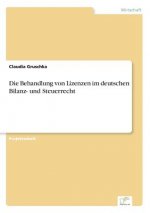 Behandlung von Lizenzen im deutschen Bilanz- und Steuerrecht