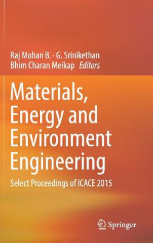 Materials, Energy and Environment Engineering