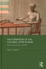 Formation of the Colonial State in India