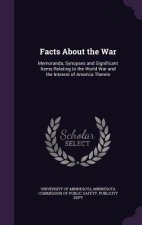 FACTS ABOUT THE WAR: MEMORANDA, SYNOPSES