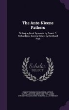 THE ANTE-NICENE FATHERS: BIBLIOGRAPHICAL