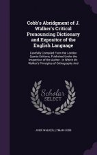 COBB'S ABRIDGMENT OF J. WALKER'S CRITICA