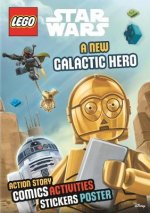 Lego (R) Star Wars: A New Galactic Hero (Sticker Poster Book
