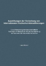 Liane Weitert: Auswirkungen der Verbreitung von internationalen Hochschulakkreditierungen