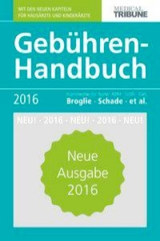 Gebühren-Handbuch 2016