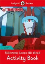 Transformers: Sideswipe Loses His Head Activity Book - Ladybird Readers Level 4