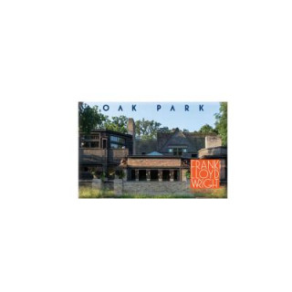 Frank Lloyd Wright Oak Park Magnet