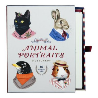 Berkley Bestiary Animal Portrait Greeting Card Assortment