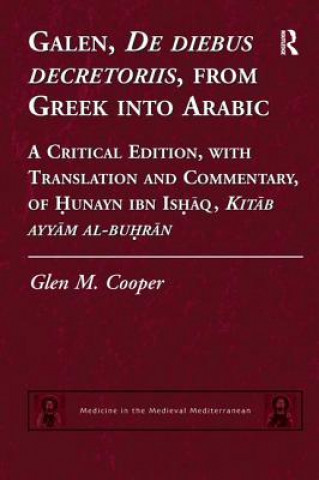 Galen, De diebus decretoriis, from Greek into Arabic