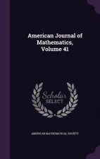 AMERICAN JOURNAL OF MATHEMATICS, VOLUME