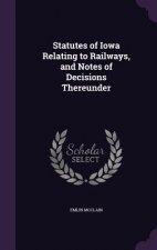 STATUTES OF IOWA RELATING TO RAILWAYS, A