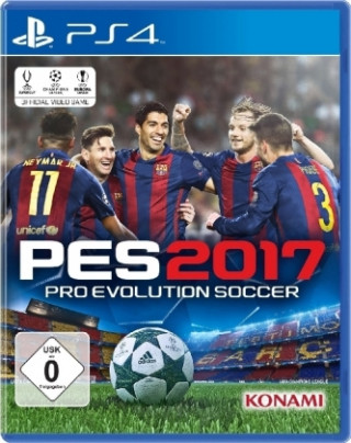 PES 2017, Pro Evolution Soccer, PS4-Blu-ray Disc