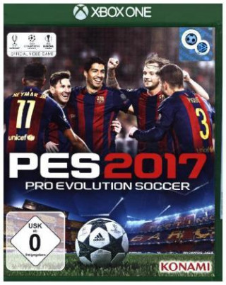 PES 2017, Pro Evolution Soccer, XBox One-Blu-ray Disc