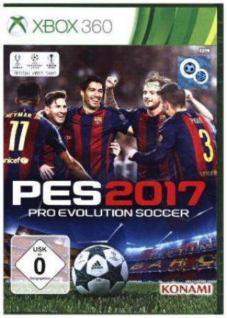 PES 2017, Pro Evolution Soccer, Xbox360-DVD