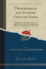 Typographical and Authors' Changes; Index, Vol. 29