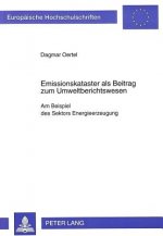 Emissionskataster als Beitrag zum Umweltberichtswesen