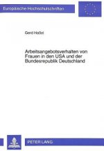 Arbeitsangebotsverhalten von Frauen in den USA und der Bundesrepublik Deutschland