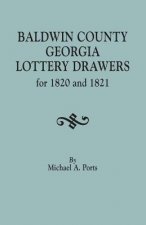 Baldwin County, Georgia, Lottery Drawers for 1820 and 1821