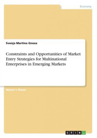 Constraints and Opportunities of Market Entry Strategies for Multinational Enterprises in Emerging Markets