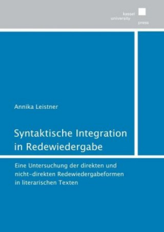Syntaktische Integration in Redewiedergabe
