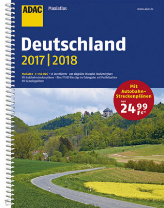 ADAC Maxiatlas Deutschland 2017/2018 1:150 000