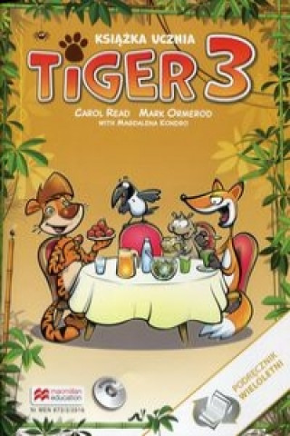 Tiger 3 Ksiazka ucznia Podrecznik wieloletni z plyta CD