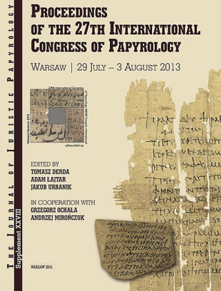 JJP Supplement 28 (2016) Journal of Juristic Papyrology