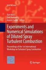 Experiments and Numerical Simulations of Diluted Spray Turbulent Combustion