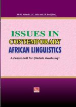 Issues in Contemporary African Linguistics