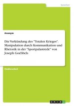 Verkundung des Totalen Krieges. Manipulation durch Kommunikation und Rhetorik in der Sportpalastrede von Joseph Goebbels